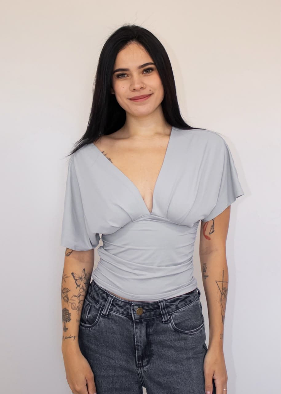 Blusa Decote V